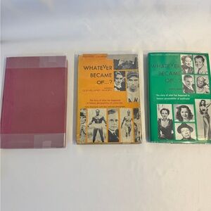 Whatever Became of ...? Lot of  3- Hardcover By Lamparski- Years 67’, 73’, 74’